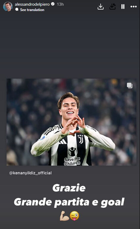 Kenan Yıldız attığı golle derbiyi kazandırdı, Del Piero sessiz kalamadı - 3. Resim