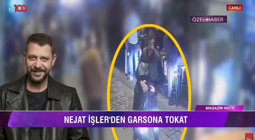 Nejat İşler'den skandal hareket! Ortalığı birbirine kattı! Yetmedi garsonu tokatladı - 3. Resim