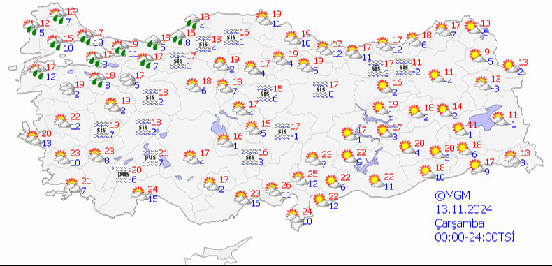 Önümüzdeki 5 günün hava tahmin raporu açıklandı! İstanbul dahil 8 il için uyarı üstüne uyarı - 3. Resim