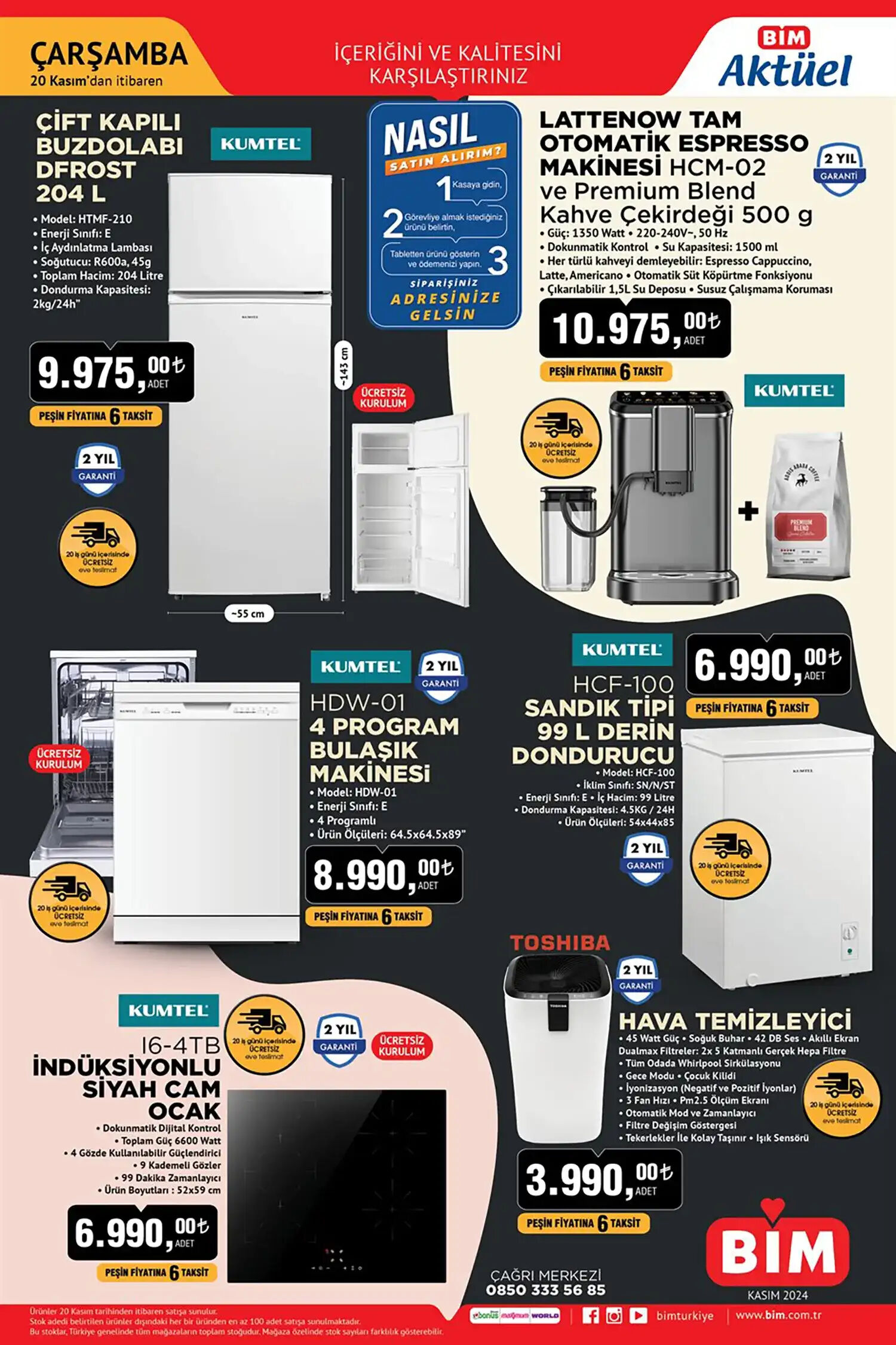 20 Kasım BİM Aktüel: 4 metrelik karavan peşin fiyatına 6 taksit! - 1. Resim