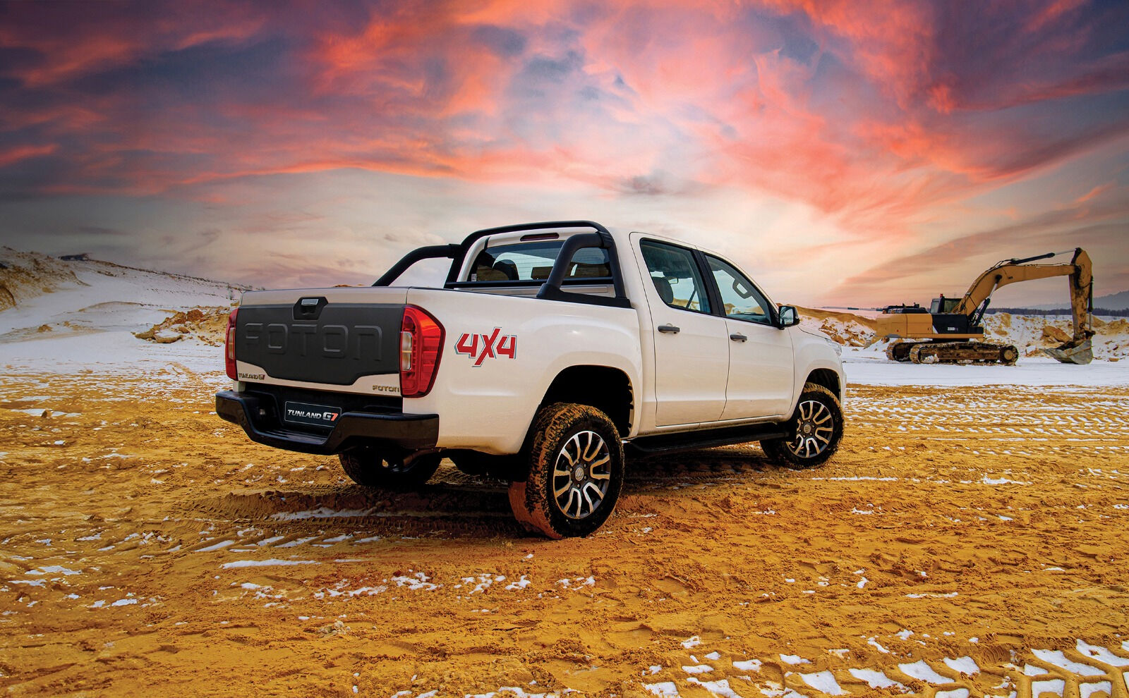 Pick-up sınıfına iddialı bir oyuncu dahil oluyor: Foton Tunland - 3. Resim