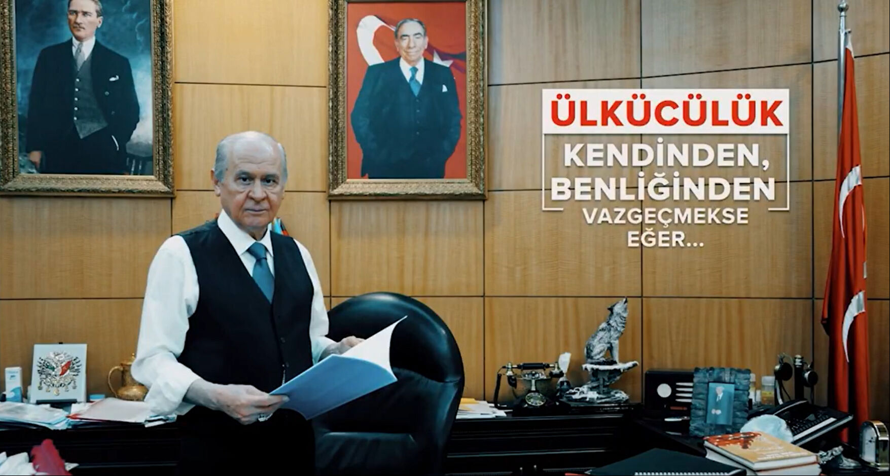 Bahçeli'nin paylaştığı video gündem oldu: Vakit tamamdır, söz konusu vatandır - 2. Resim