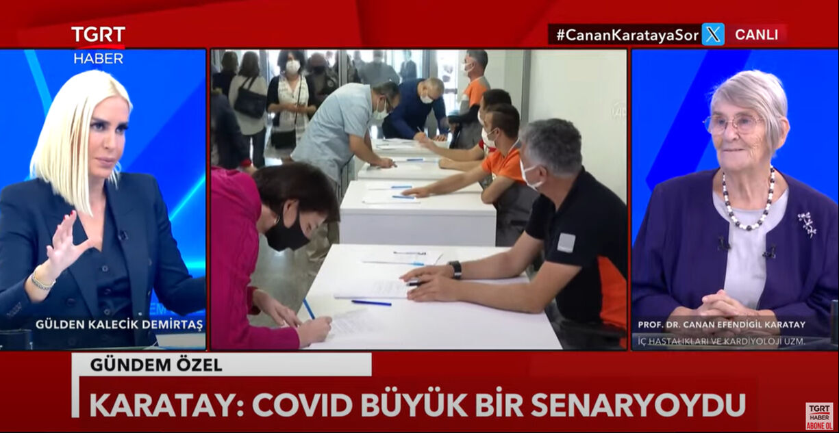 Canan Karatay'dan COVID-19 pandemisi vurgusu! Büyük bir senaryoydu Canan Karatay'dan COVID-19 pandemisi çıkışı! Büyük bir senaryoydu - 2. Resim