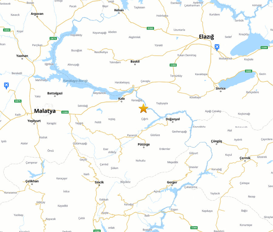 Malatya'da deprem! Son dakika veriler bildirildi - 1. Resim