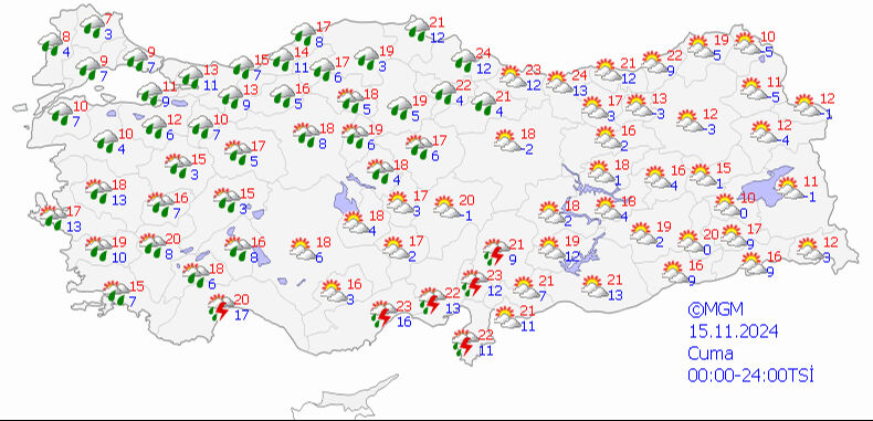 Meteoroloji'den son dakika uyarı! Soğuk, sağanak, rüzgar... Günlerce sürecek, tarih verildi Meteoroloji'den son dakika uyarı! Yağmur, sağanak, rüzgar... Günlerce sürecek, tarih verildi - 4. Resim