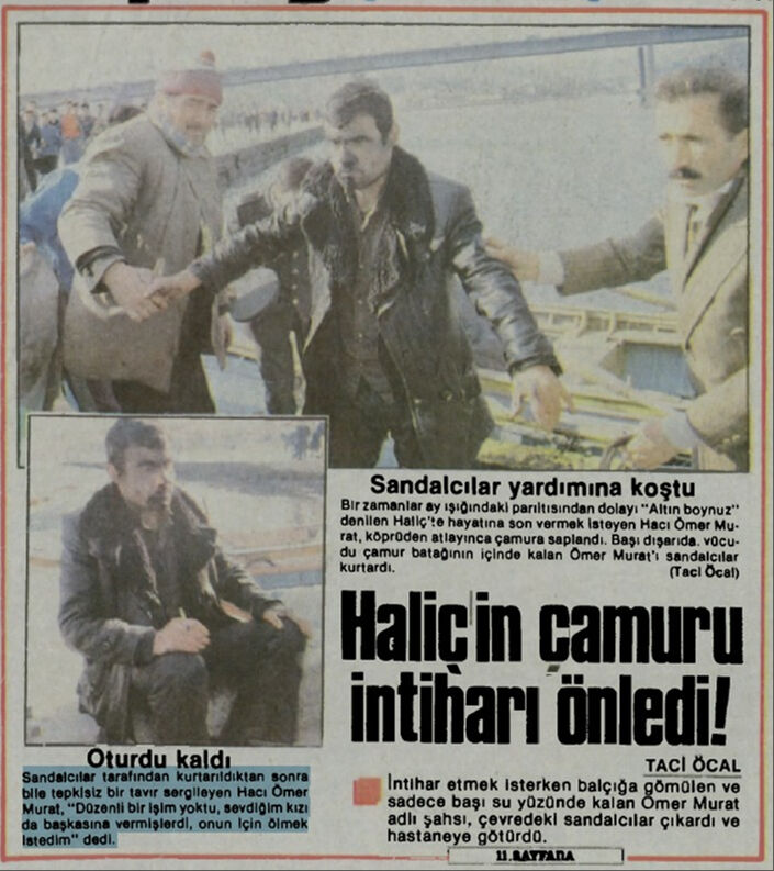 BİR ZAMANLAR TÜRKİYE — Haliç’teki çamur hayat kurtardı! (20 Şubat 1990) - 1. Resim