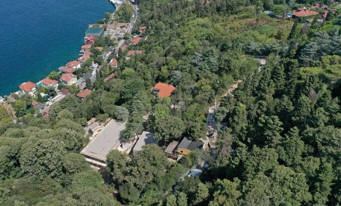 Boğaz'a nazır kaçak villanın son hali görüntülendi! Çalışmalar devam ediyor Boğaz'a nazır kaçak villanın son hali görüntülendi! Çalışmalar devam ediyor - 1. Resim