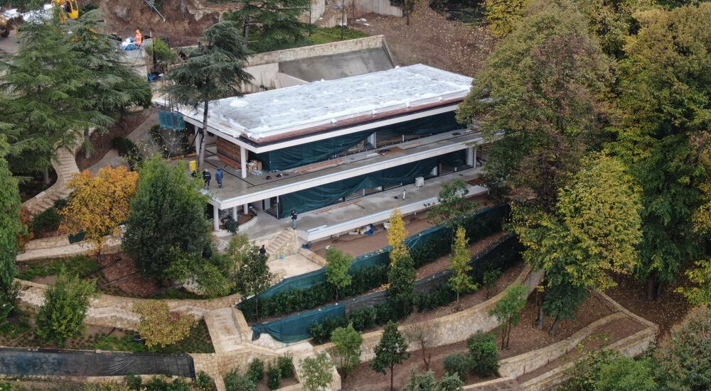 Boğaz'a nazır kaçak villanın son hali görüntülendi! Çalışmalar devam ediyor Boğaz'a nazır kaçak villanın son hali görüntülendi! Çalışmalar devam ediyor - 4. Resim