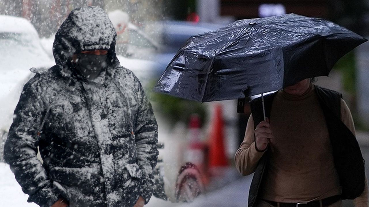Meteoroloji'den 8 kente kritik uyarı! Kar, sağanak ve fırtına etkili olacak
