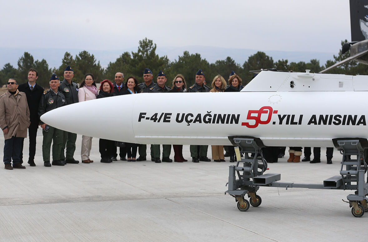 Panter Filo göklerde! F-4E Phantom uçakları 50’nci yılını Eskişehir semalarındaki şovuyla kutladı - 5. Resim