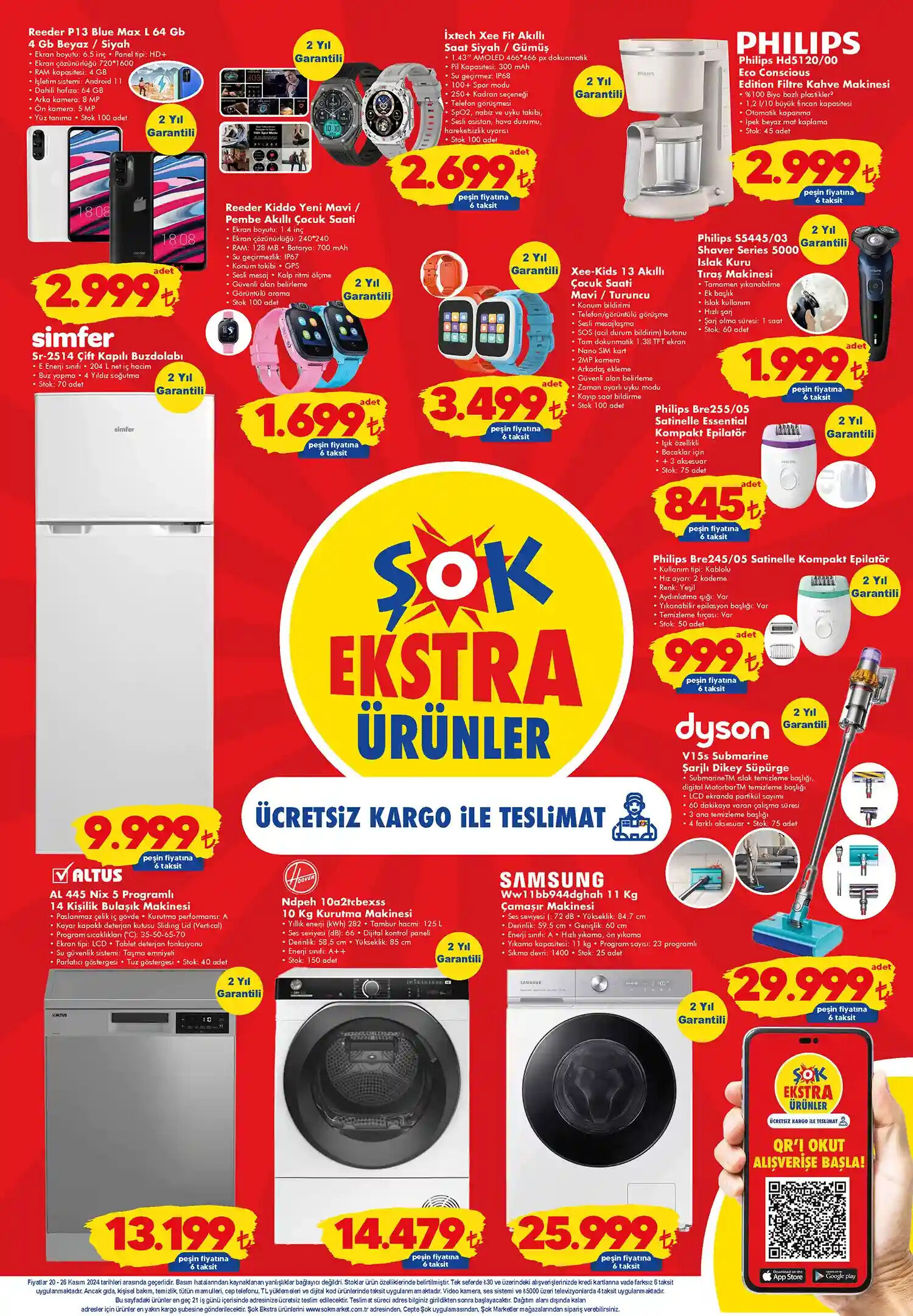 20 Kasım ŞOK Aktüel kataloğu: Peşin fiyatına 6 taksit fırsatı - 7. Resim