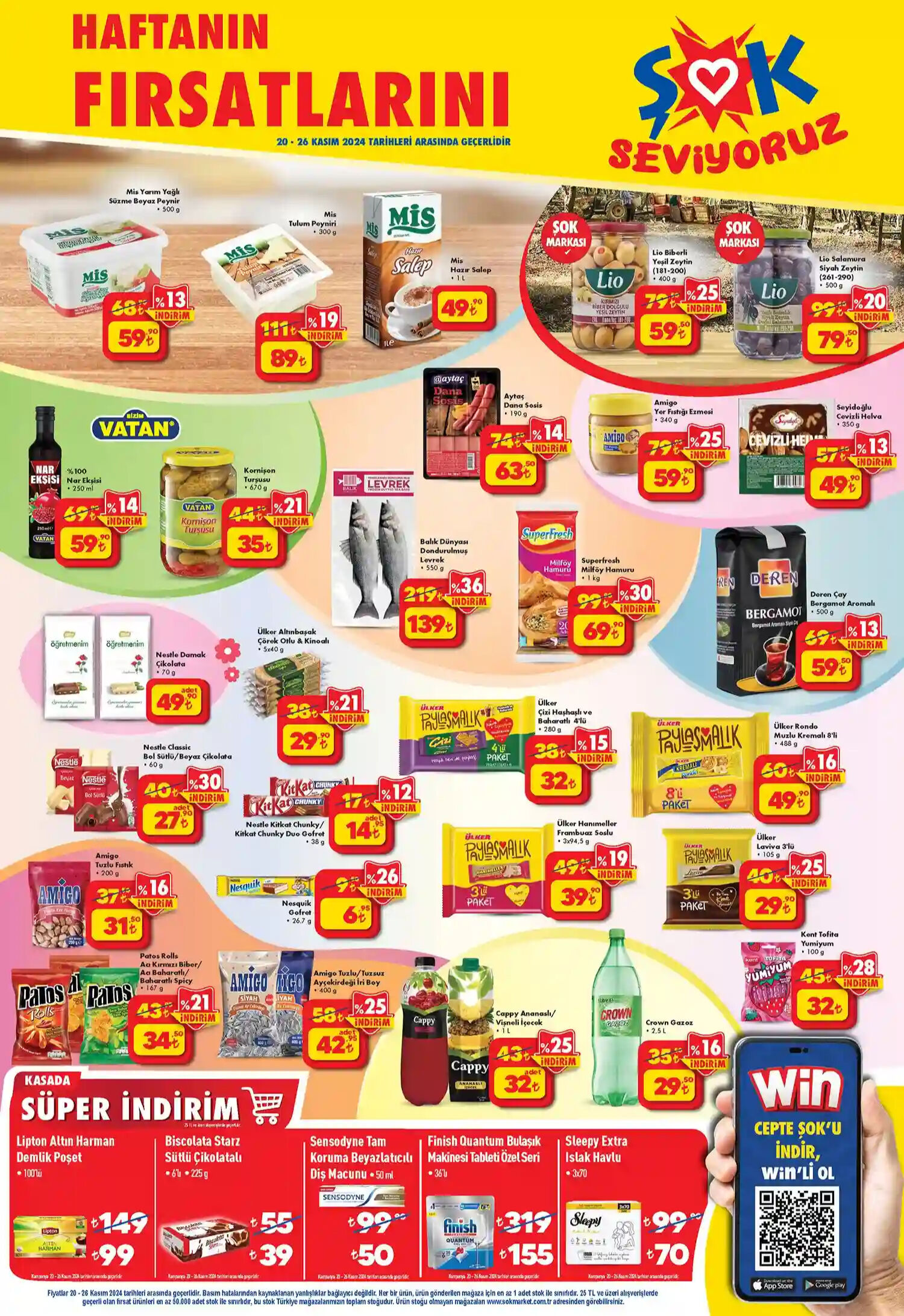 20 Kasım ŞOK Aktüel kataloğu: Peşin fiyatına 6 taksit fırsatı - 3. Resim