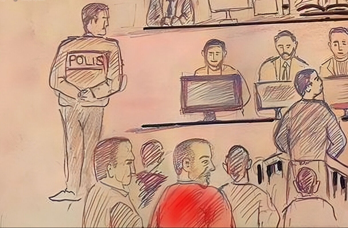 Bebek öldüren Yenidoğan Çetesi'ni adliye ressamı çizdi - 1. Resim