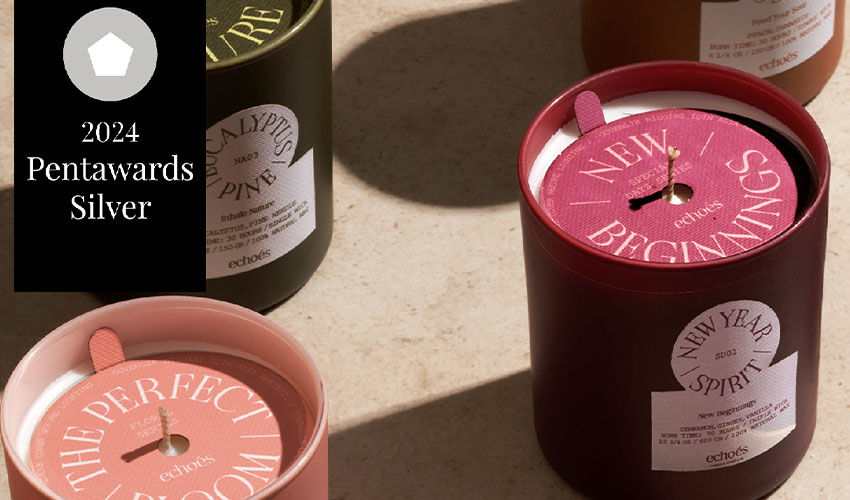 Echoes Candle & Scent Lab’e ikinci tasarım ödülü Pentawards’dan! - 2. Resim