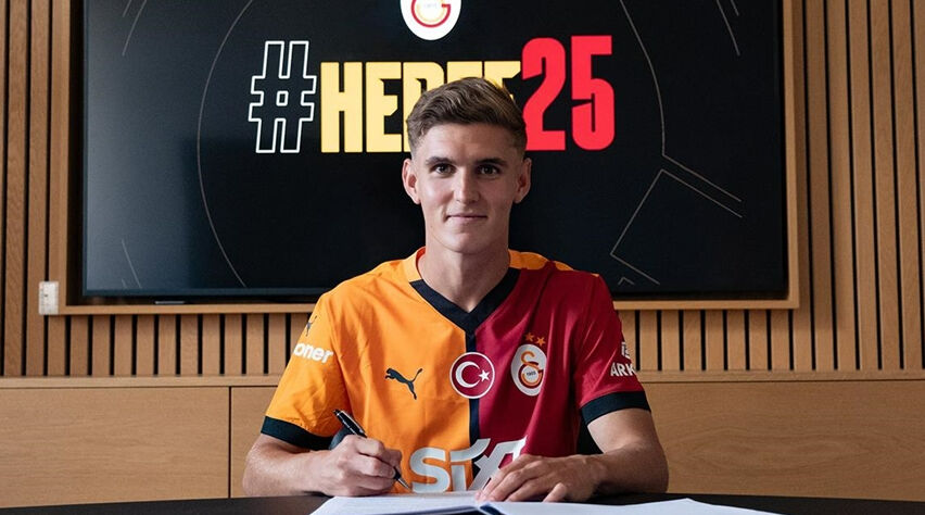 Galatasaray'ın en fiyasko transferi oldu! 9 milyon euro'ya alınan Elias Jelert'in menajeri ayrılık için İstanbul'da - 6. Resim