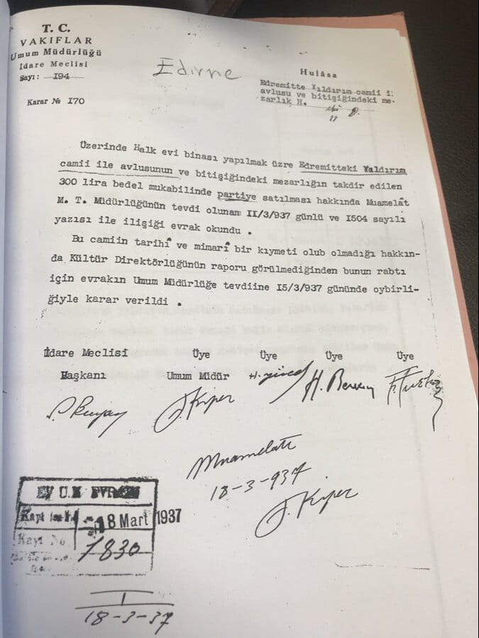 1938'de zulüm zirveye çıkmış! Tek parti CHP iktidarında camilerin yarısı satılmış - 3. Resim