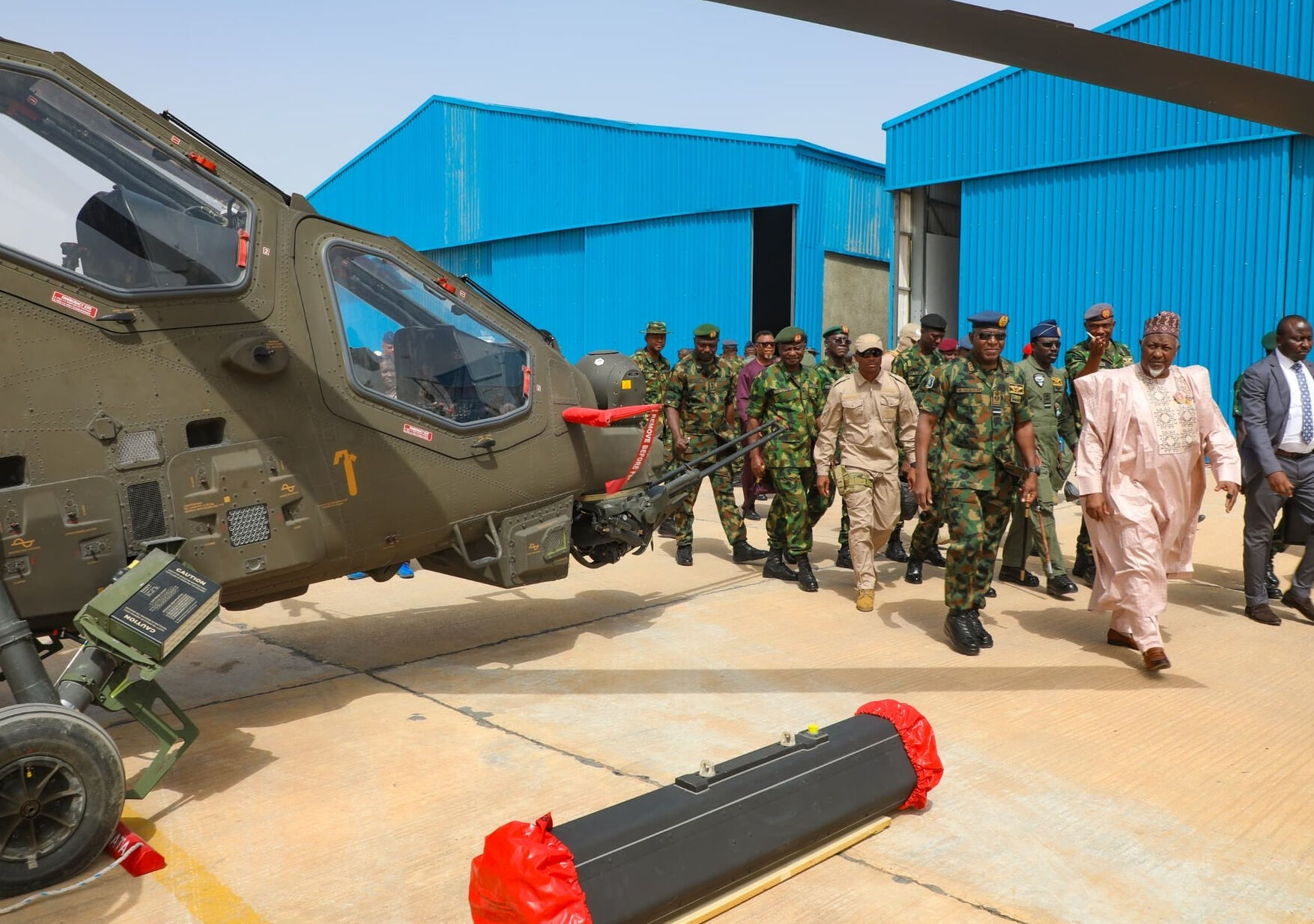 Nijerya'nın güvenliği Türk yapımı T129 ATAK helikopterlerine emanet Nijerya'nın güvenliği Türk yapımı T129 ATAK helikopterlerine emanet - 1. Resim