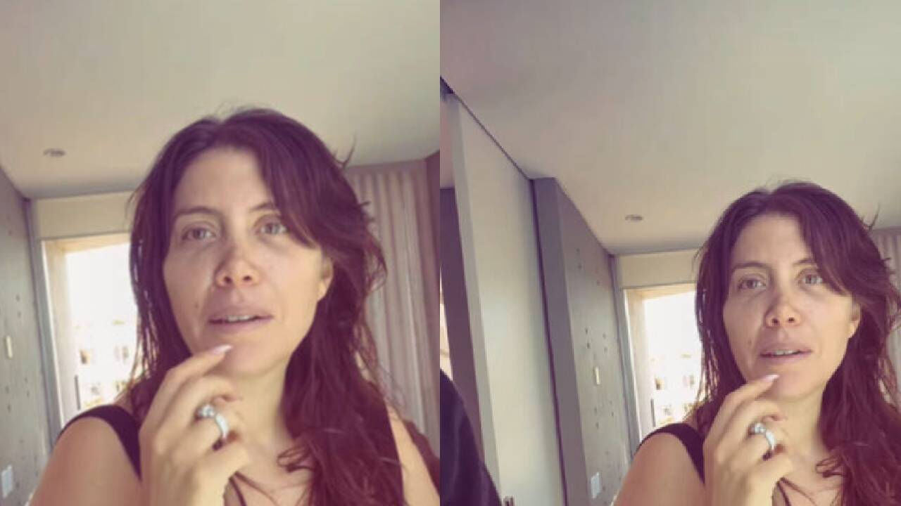 Wanda Nara'nın makyajsız hali olay oldu! 