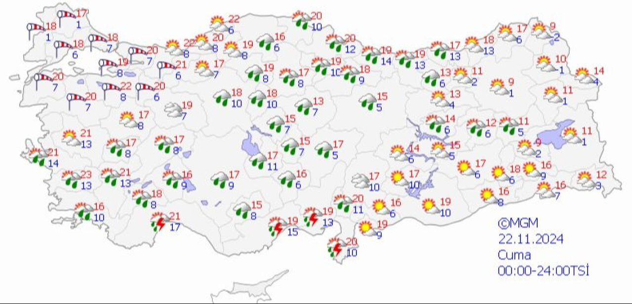 Gündüz gece oldu, çocuklar havada uçtu... Meteoroloji son tahminlerini duyurdu, hayati uyarı var! - 5. Resim