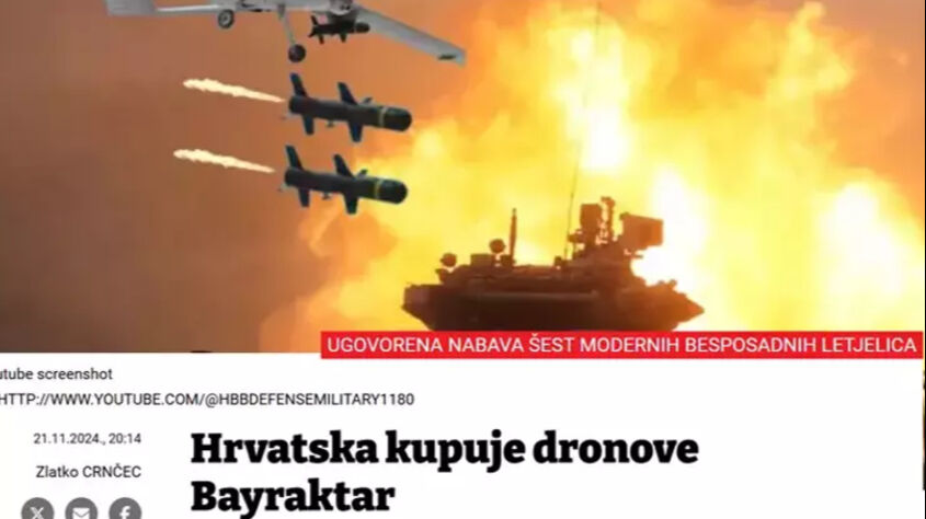 Hırvat basınından Türk İHA'larına övgü: Çin ve ABD'nin gerçekleştiremediği olağanüstü bir başarı - 3. Resim