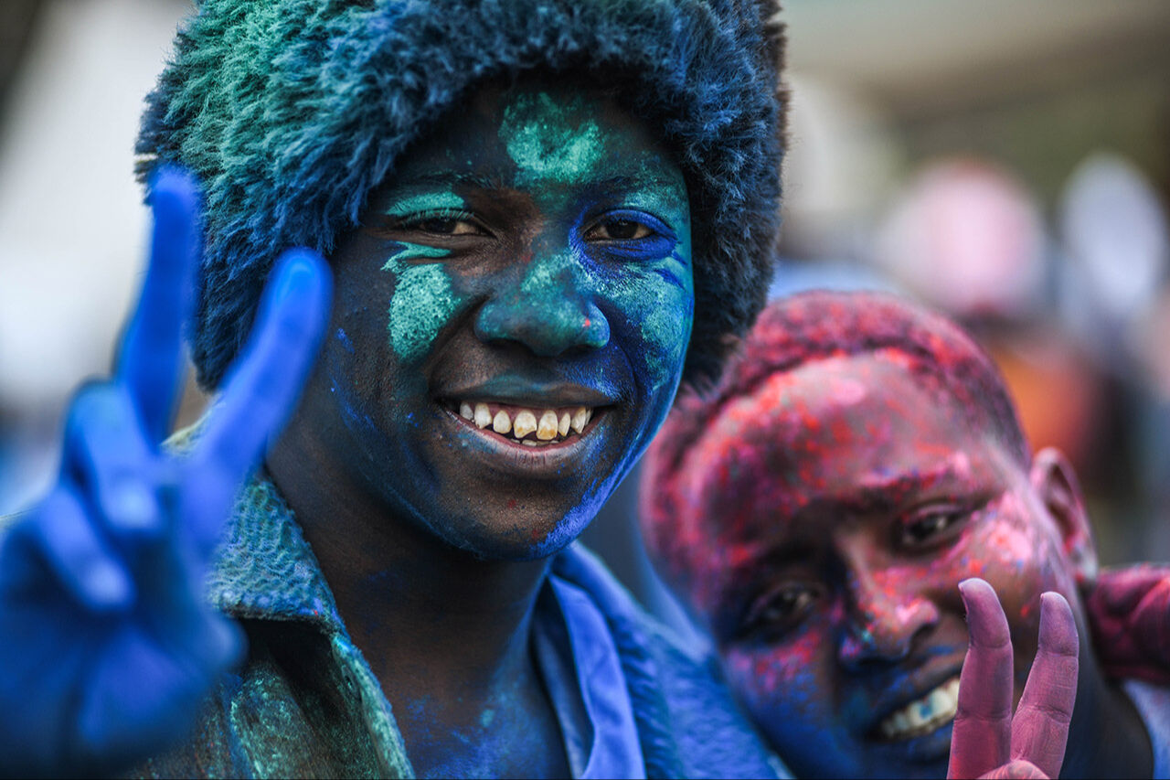 Görüntüler yürekleri sızlatmıştı! Kenya Renk Festivali sıkıntıları unutturdu Kenya Renk Festivali sıkıntıları unutturdu - 6. Resim
