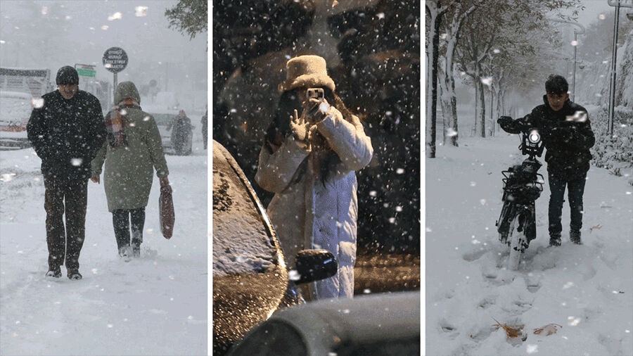 Türkiye özlediği 'beyaz'a kavuştu, İstanbul'a kar düştü! Meteoroloji'den yeni uyarı var, sağanak, lodos ve kar... Türkiye özlediği 'beyaz'a kavuştu, İstanbul'a kar düştü! Meteoroloji'den yeni uyarı var, sağanak, lodos ve kar... - 13. Resim