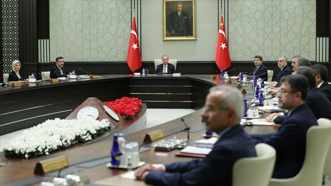 Kabine, Cumhurbaşkanı Erdoğan başkanlığında toplandı! Asgari ücret masada - 1. Resim