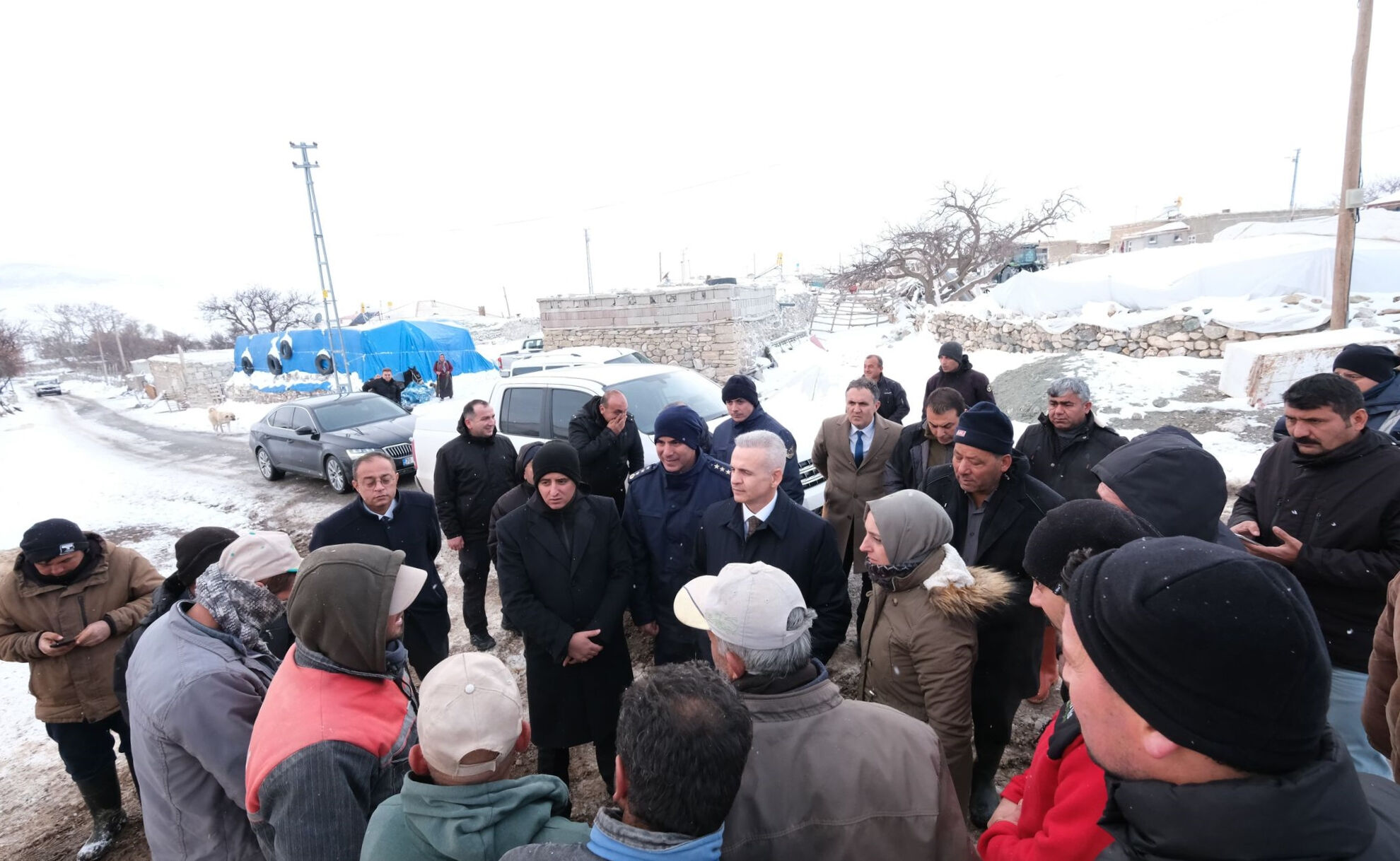 Karaman'da kar faciası! 400 koyun telef oldu - 1. Resim