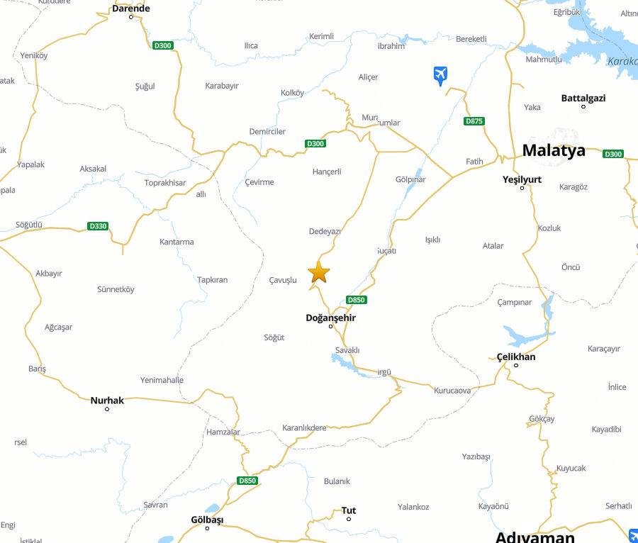 Malatya'da korkutan deprem! AFAD son dakika verileri açıkladı Malatya'da korkutan deprem! AFAD son dakika verileri açıkladı - 1. Resim