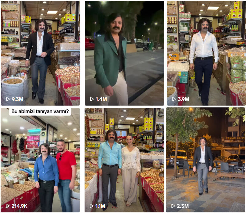 Ferdi Tayfur'a benzeyen kuruyemişçi cevap verdi: Bu tarz benim kimliğim! - 2. Resim