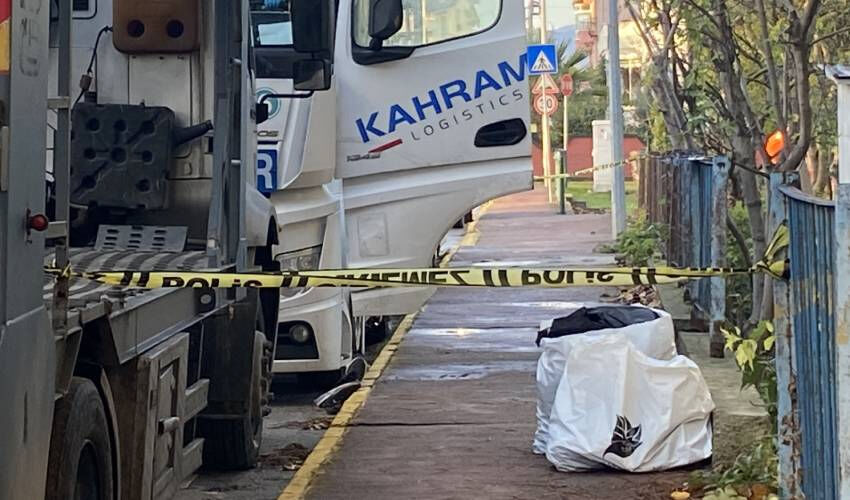 Kocaeli'de sır ölüm! Cesedi tır kabininde asılı bulundu - 2. Resim