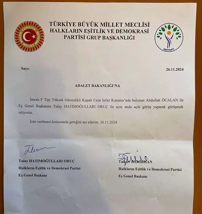 DEM Parti dilekçe vermişti! Bakan Tunç'tan 'İmralı' açıklaması - 1. Resim