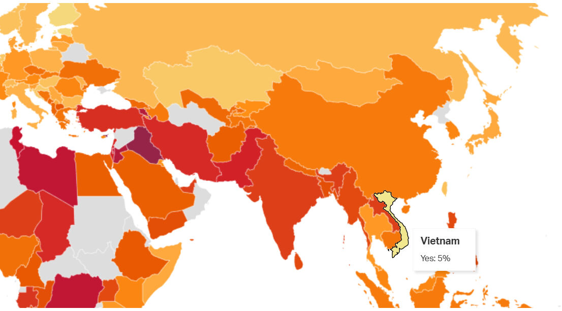 D&uuml;nyanın en sinirli &uuml;lkeleri a&ccedil;ıklandı! Listede T&uuml;rkiye'nin durumu şaşırttı - 7. Resim
