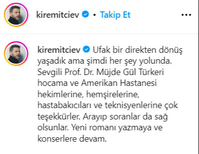 Ünlü müzisyen Tuna Kiremitçi hastaneye kaldırıldı! Sağlığı ne durumda? Ünlü müzisyen Tuna Kiremitçi hastaneye kaldırıldı! Sağlığı ne durumda? - 2. Resim