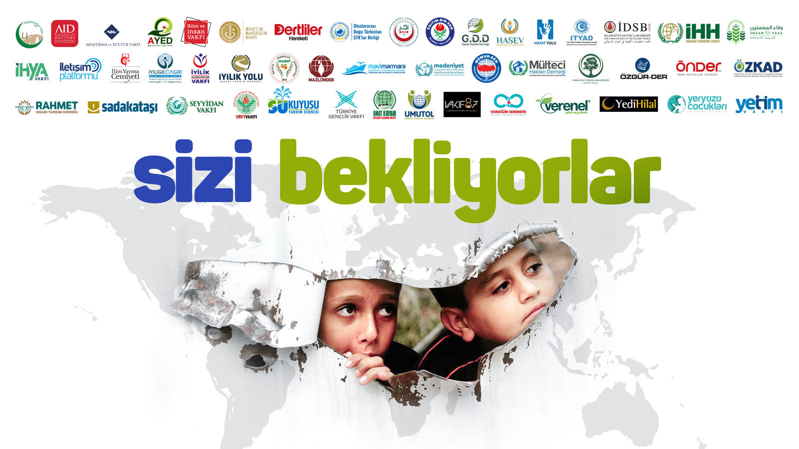 54 STK, kriz ve savaş bölgeleri için 'Sizi Bekliyorlar' yardım çalışmasını başlattı 54 STK, kriz ve savaş bölgeleri için 'Sizi Bekliyorlar' yardım çalışmasını başlattı - 3. Resim