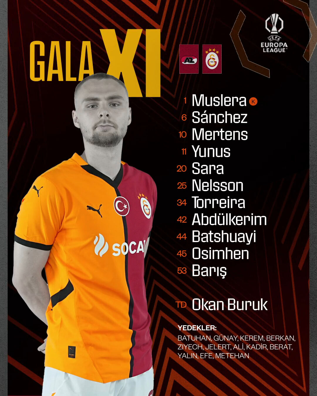 Az Alkmaar - Galatasaray | Canlı Anlatım - 1. Resim