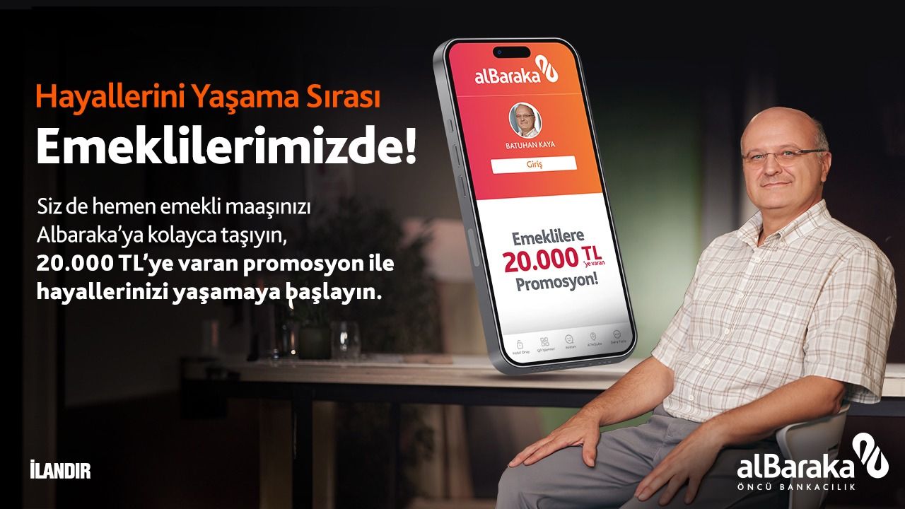 Hayallerini yaşama sırası emeklilerimizde!