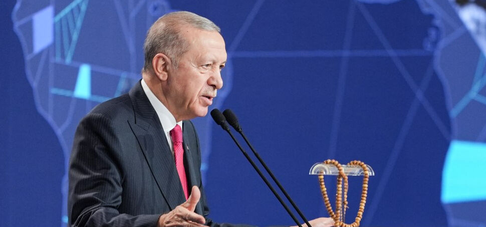 Cumhurbaşkanı Erdoğan, İstanbul'dan BM'ye seslendi: Dünya 5 ülkenin eline bırakılamaz Cumhurbaşkanı Erdoğan, İstanbul'dan BM'ye seslendi: Dünya 5 ülkenin eline bırakılamaz - 1. Resim