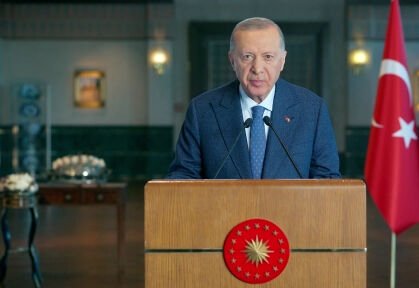 Cumhurbaşkanı Erdoğan'dan Gazze mesajı: Bağımsız Filistin devleti için mücadele edeceğiz - 1. Resim