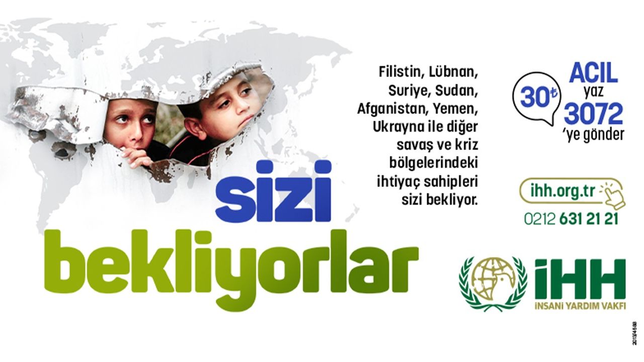 İHH'dan kriz bölgeleri için 'acil yardım' çağrısı