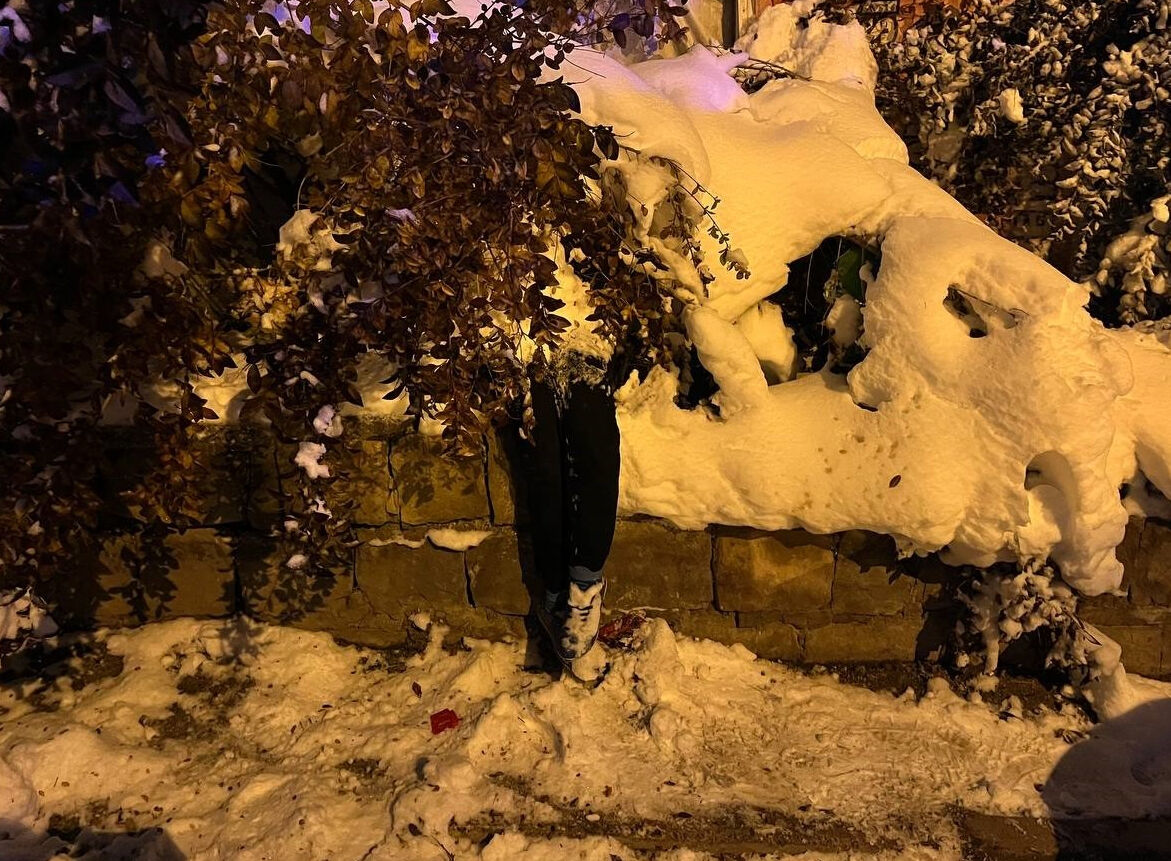 Kardan adamı ceset sandı, ortalığı birbirine kattı - 1. Resim