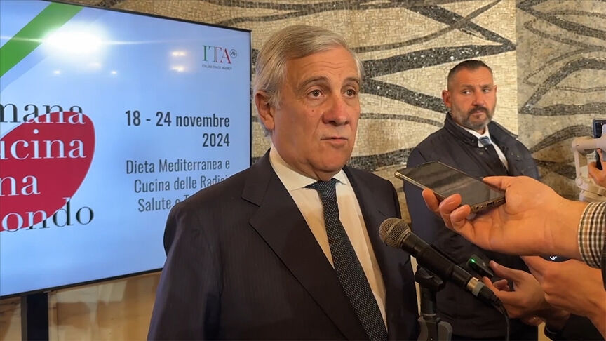 İtalya Dışişleri Bakanı Antonio Tajani