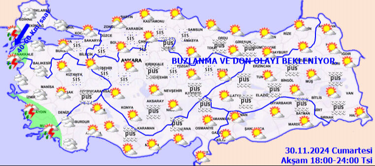 Meteoroloji'den kuvvetli sağanak, fırtına ve kar uyarısı! Saat verildi, seferler bir bir iptal ediliyor - 5. Resim