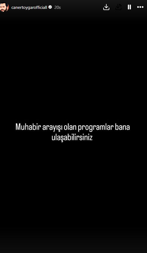 Caner Toygar programdan ayrıldı! Peş peşe olay paylaşımlar... - 3. Resim