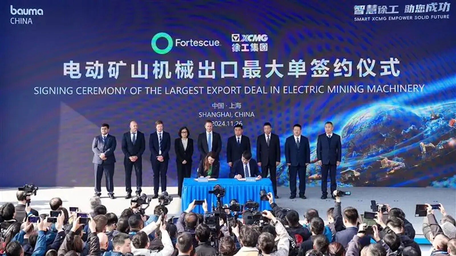 Fortescue ve XCMG'den 400 milyon dolarlık dev elektrikli madencilik anlaşması! - 2. Resim