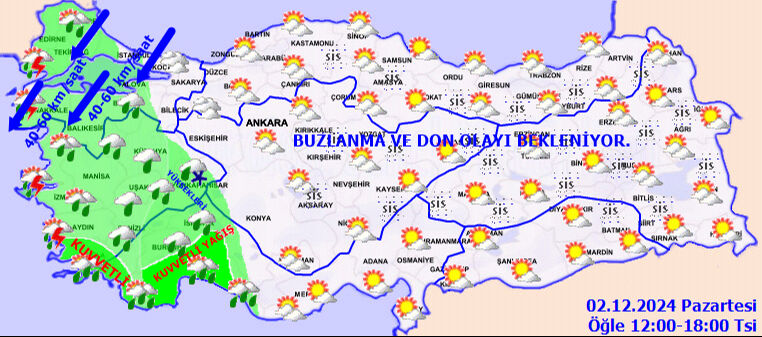 Kar, sağanak ve dondurucu soğuk! Günlerce sürecek... Meteoroloji İstanbul dahil birçok ili uyardı - 6. Resim