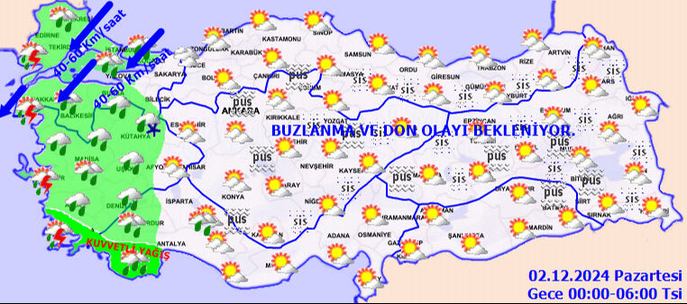 Kar, sağanak ve dondurucu soğuk! Günlerce sürecek... Meteoroloji İstanbul dahil birçok ili uyardı - 4. Resim