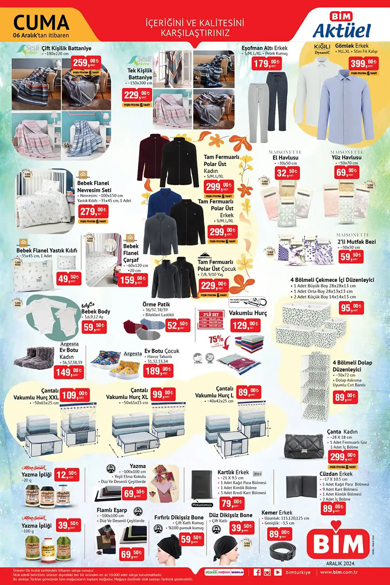 6 Aralık 2024 BİM Aktüel kataloğu yayınlandı! Televizyon, süpürge ve daha fazlası - 2. Resim
