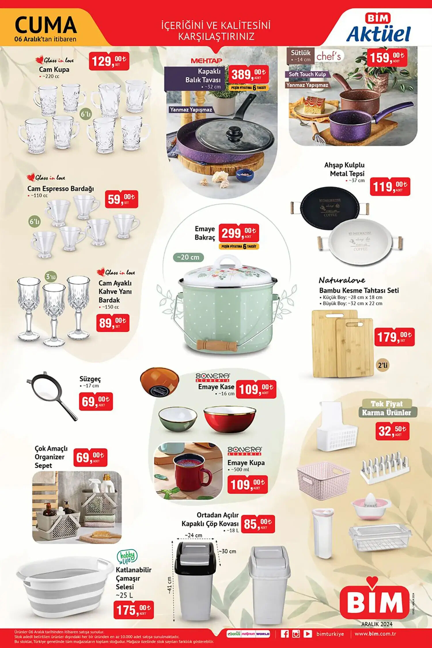 6 Aralık 2024 BİM Aktüel kataloğu yayınlandı! Televizyon, süpürge ve daha fazlası - 4. Resim