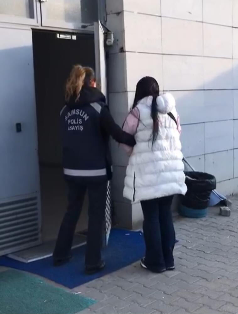 Cezaevinden firar eden genç kadını polis yakaladı! - 1. Resim